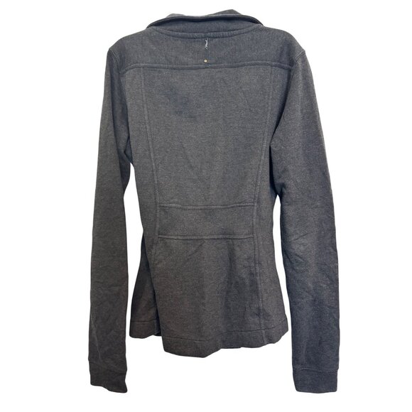 Diesel Womens Medium Charcoal Blazer Jacket With Belt - Picture 3 of 5